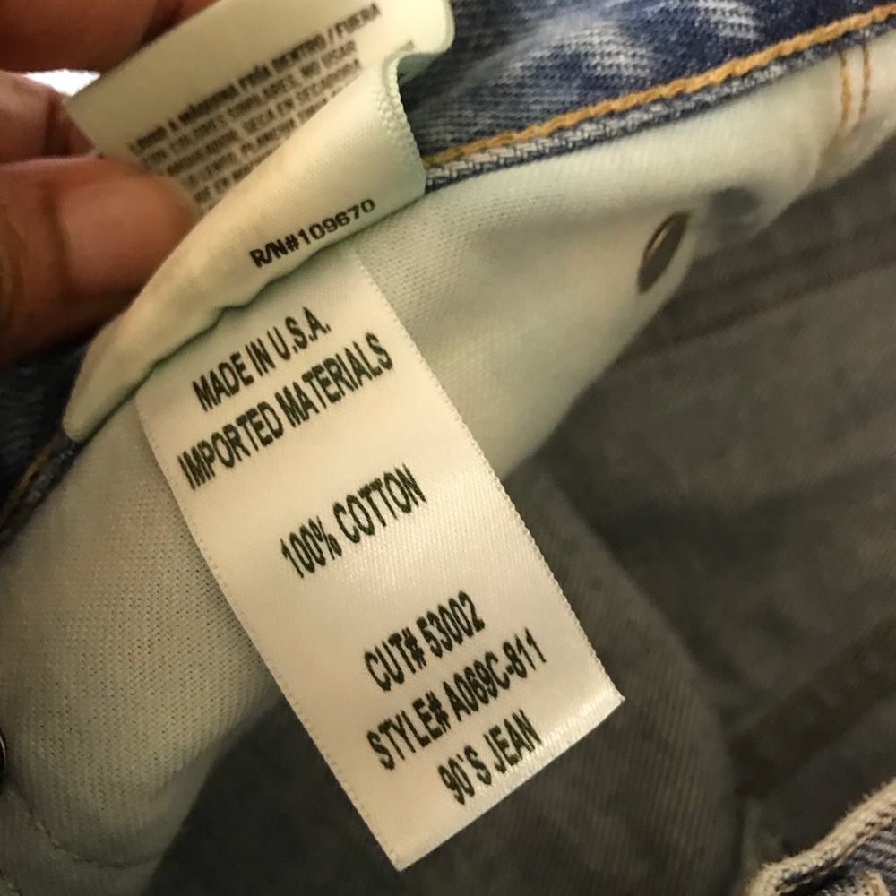 AGOLDE 90’s Distressed Jeans - Picture 11 of 13